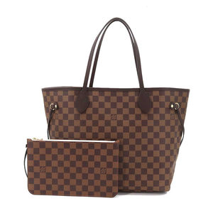 Louis Vuitton Damier Neverfull MM Tote Bag Ebene Rose Ballerine